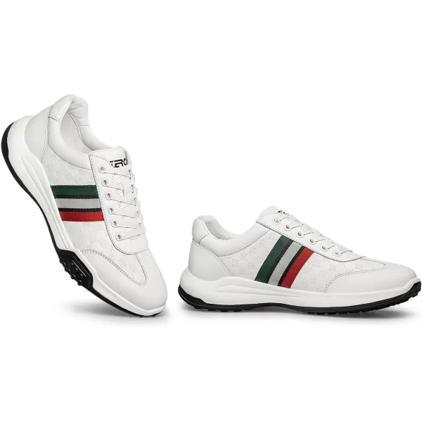 ZRO Mens fashion sneakers slip on lace up casual shoes for men Y1333223 SummerWhite
