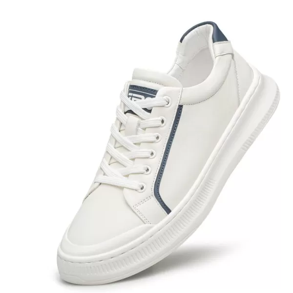 Mens Sneakers  Minimalist Design Thick Sole S33533 23 WinterWhite