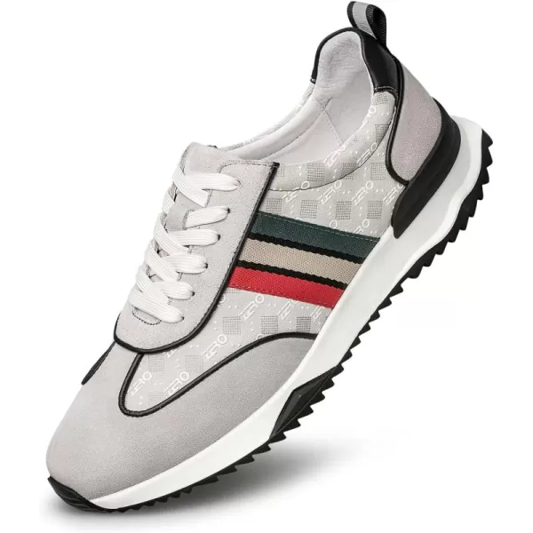 Mens fashion sneakers vogue style suede shoes for men Y1305523 SpringGrey