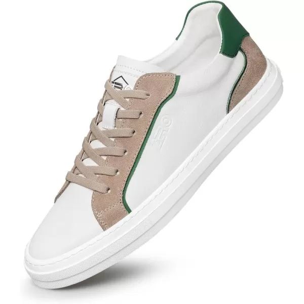 Mens genuine leather sneakers casual shoes for men 22 modelBrown