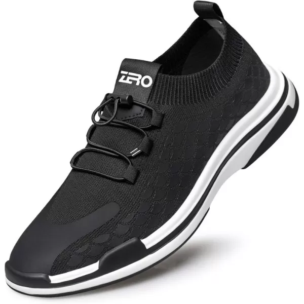 ZRO Mens Mesh Lightweight Breathable Fashion SneakersBlack