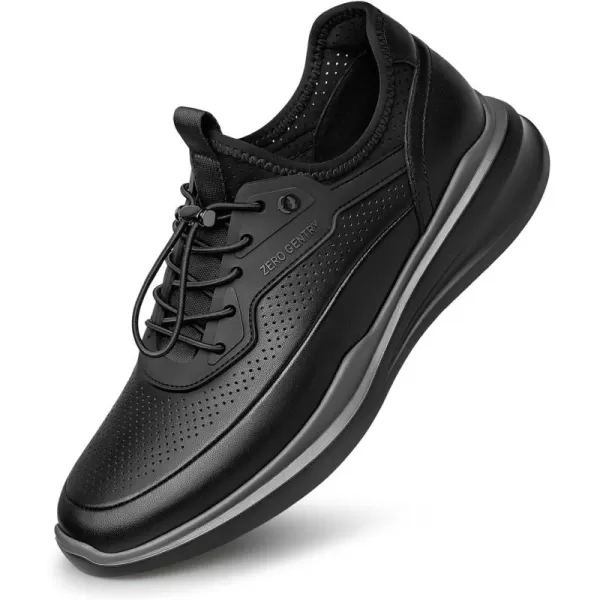 ZRO Mens Sneakers  fashioneasy wear leather shoes for men XYF1850 24 SpringBlack