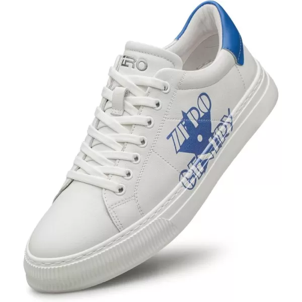 ZRO Mens fashion Sneakers leather Casual shoes for men S1223660WinterWhiteblue