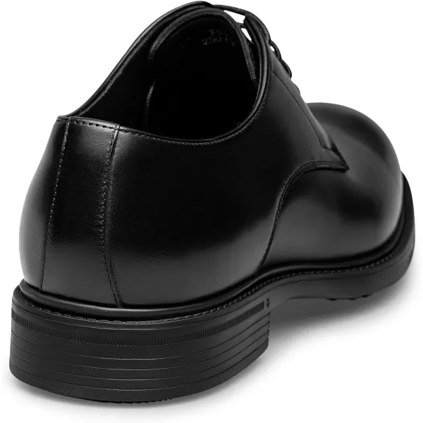 Mens Derby Shoes  Genuine Leather Simple Design Formal B33519 23 WinterBlack