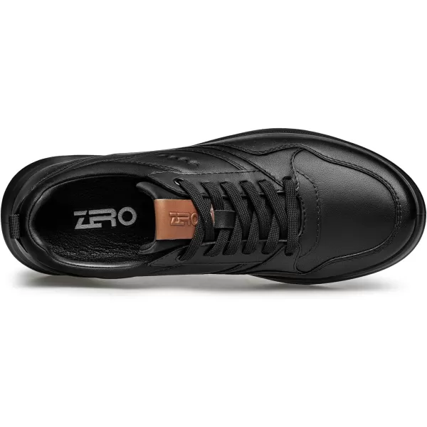 Mens Sneakers  Genuine Leather Soft Stylish Y33003 23 WinterBlack