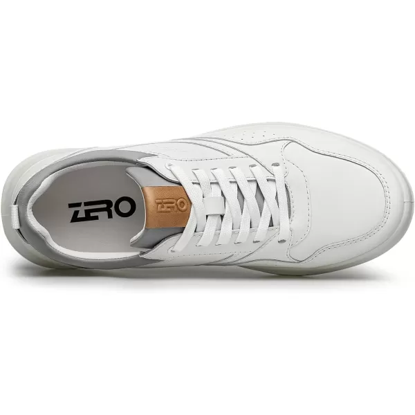 Mens Sneakers  Genuine Leather Soft Stylish Y33003 23 WinterWhite