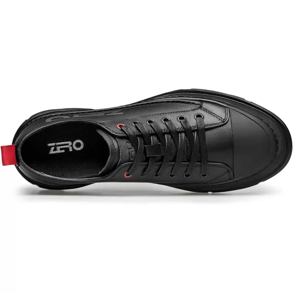 Mens sneakers genuine leather soft fashionable popular R1223360AutumnBlack