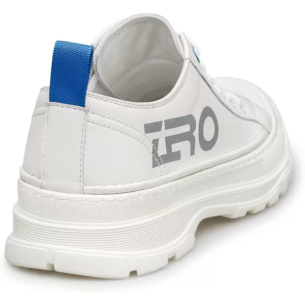 Mens sneakers genuine leather soft fashionable popular R1223360AutumnWhite