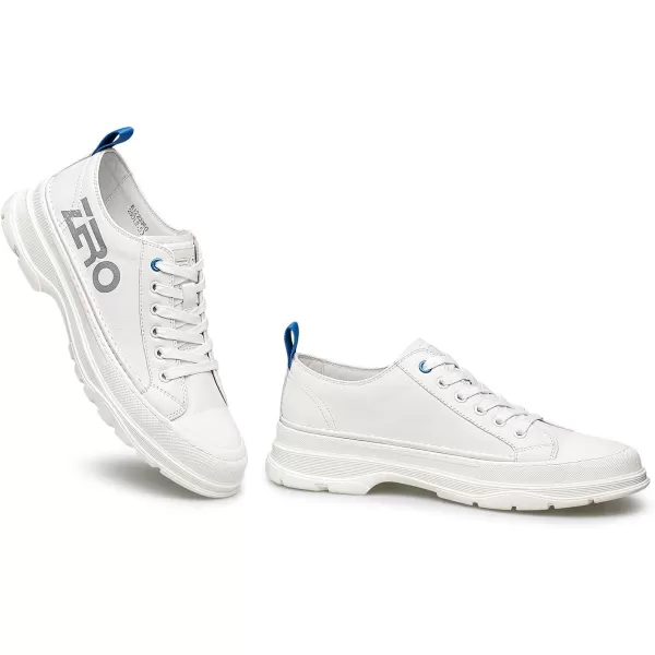 Mens sneakers genuine leather soft fashionable popular R1223360AutumnWhite
