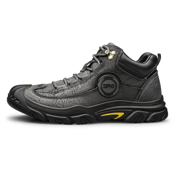 ZRO Mens Insulated Work Boots with Reinforced Top and Rubber Outsole M35710D 23 WinterGrey