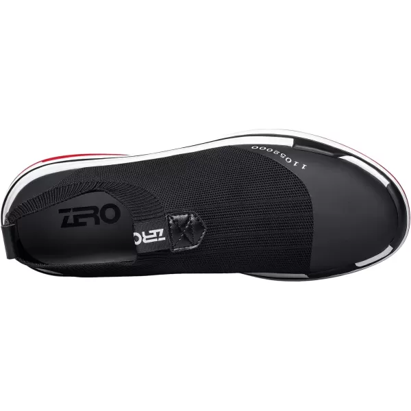 ZRO Mens Y135 Walking Comfortable Mesh Fashion SneakersBlack