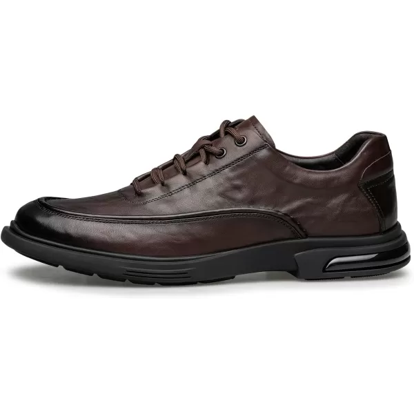 ZRO Mens leather sneakers wide width D33621 23 WinterBlack
