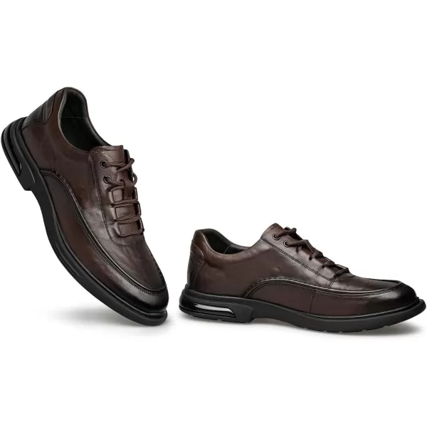 ZRO Mens leather sneakers wide width D33621 23 WinterBlack