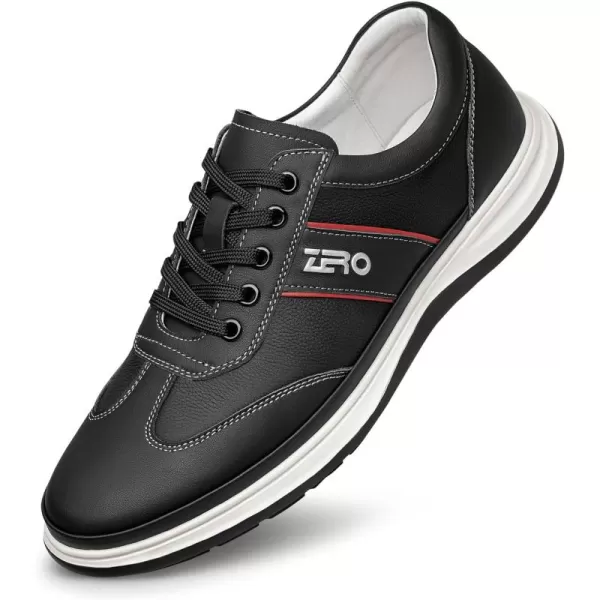 Mens Sneakers  Retro Training Shoes Genuine Leather Soft and Comfortable R33573 23 WinterBlack