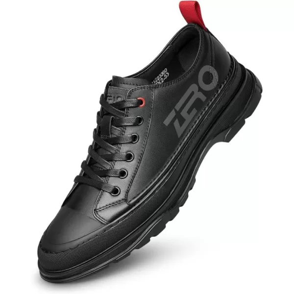 Mens sneakers genuine leather soft fashionable popular R1223360AutumnBlack
