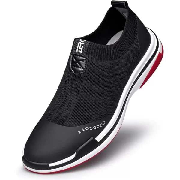 ZRO Mens Y135 Walking Comfortable Mesh Fashion SneakersBlack