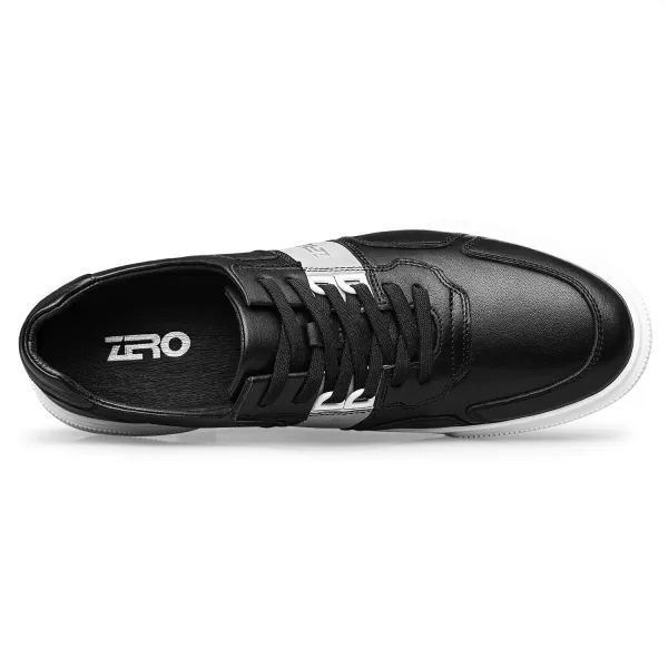 Mens Casual Cowhide Genuine Leather Sneakers Fashion Shoes for Men 22modelBlack