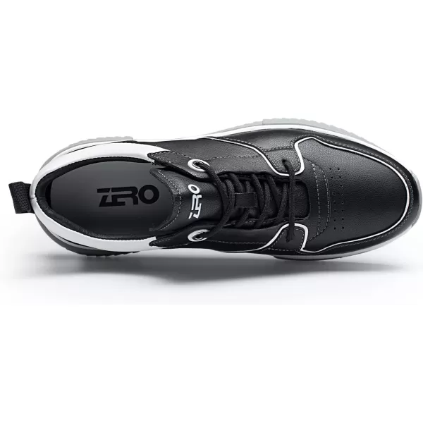 Mens Sneakers Thick Soles Athletic Shoes That Increase Your Height by 5cm 22 AutumnBlack