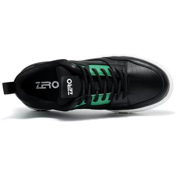 Mens fashion Sneakers Genuine Leather Casual Sport shoes for men S1223321WinterBlack
