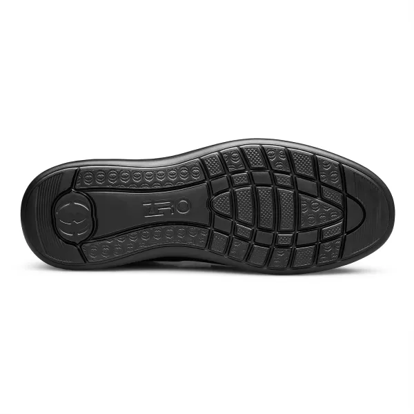 Mens sneakers genuine leather athletic shoes fashionable thick soles R1223331AutumnBrown