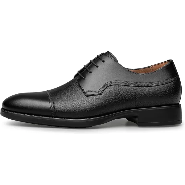 ZRO Mens Derby Dress Shoes wide formal leather shoes for men XBF1867 24 SpringBlack