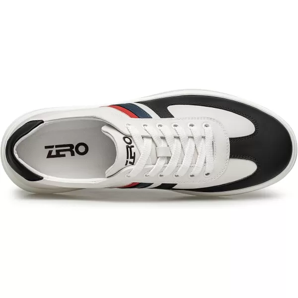 ZRO Mens Sneakers fashion leather shoes for men SF1821 24 SpringBlack