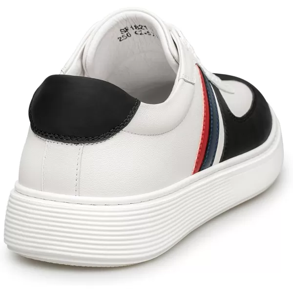 ZRO Mens Sneakers fashion leather shoes for men SF1821 24 SpringBlack