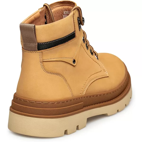 ZRO Mens Suede Boots with AntiSlip Soles H35715D 23 WinterBrown