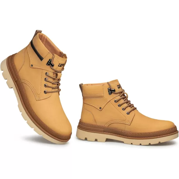 ZRO Mens Suede Boots with AntiSlip Soles H35715D 23 WinterBrown