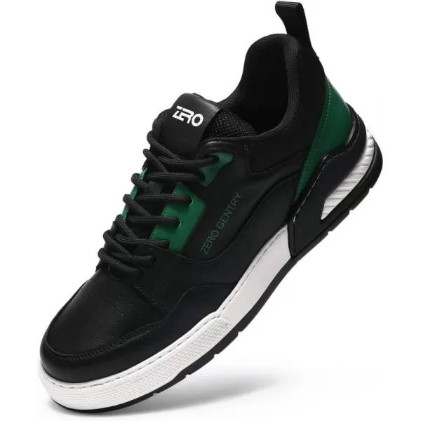 Mens fashion Sneakers Genuine Leather Casual Sport shoes for men S1223321WinterBlack