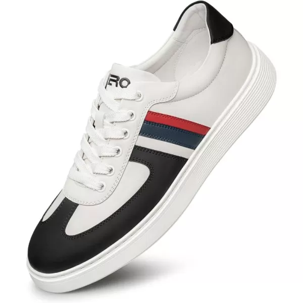 ZRO Mens Sneakers fashion leather shoes for men SF1821 24 SpringBlack