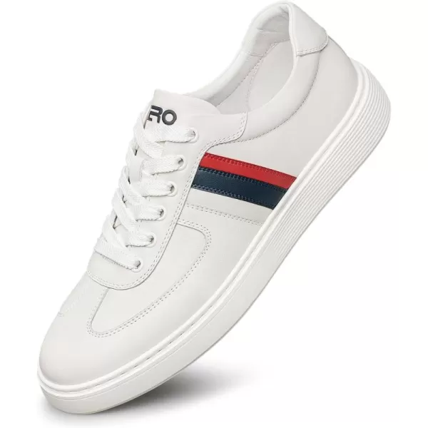 ZRO Mens Sneakers fashion leather shoes for men SF1821 24 SpringWhite