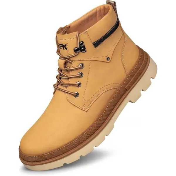 ZRO Mens Suede Boots with AntiSlip Soles H35715D 23 WinterBrown