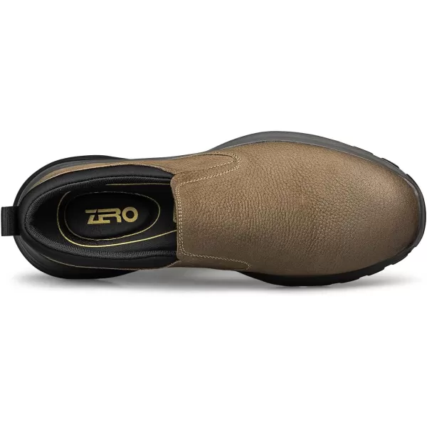 Mens Outdoor Loafers  Wide Fit Genuine Leather Comfortably Soft R33568 23 WinterBrown