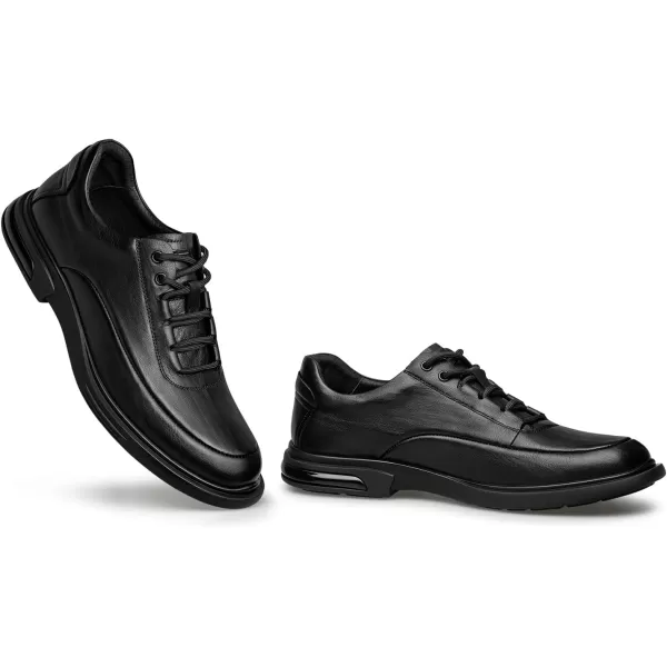 ZRO Mens Sneakers Wide Width Comfort Slip on Leather Shoes for Men D33622 23 WinterBlack