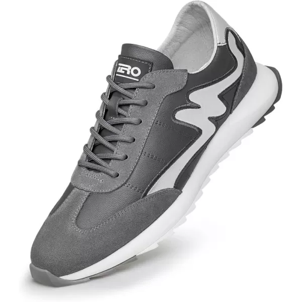 ZRO Mens Walking Wingtip Fashion SneakersGrey