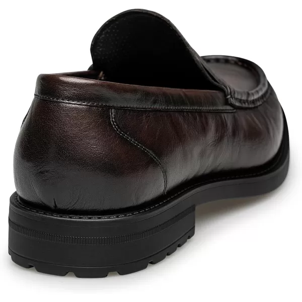 ZRO Mens penny loafers soft driving leather shoes for men DF1881 24 SpringBrown