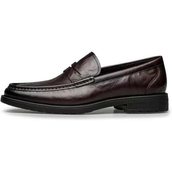 ZRO Mens penny loafers soft driving leather shoes for men DF1881 24 SpringBrown