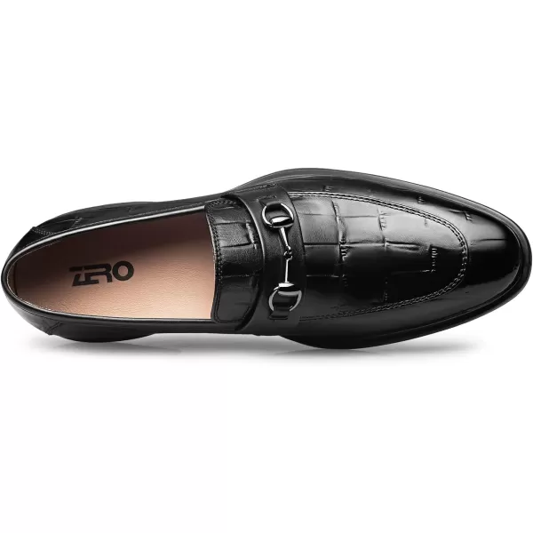Mens dress shoes no tie leather comfort gentry loafers black oxford tuxedo shoes for men 22 modelBlack