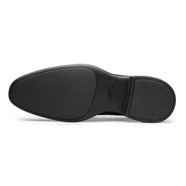 Mens dress shoes no tie leather comfort gentry loafers black oxford tuxedo shoes for men 22 modelBlack