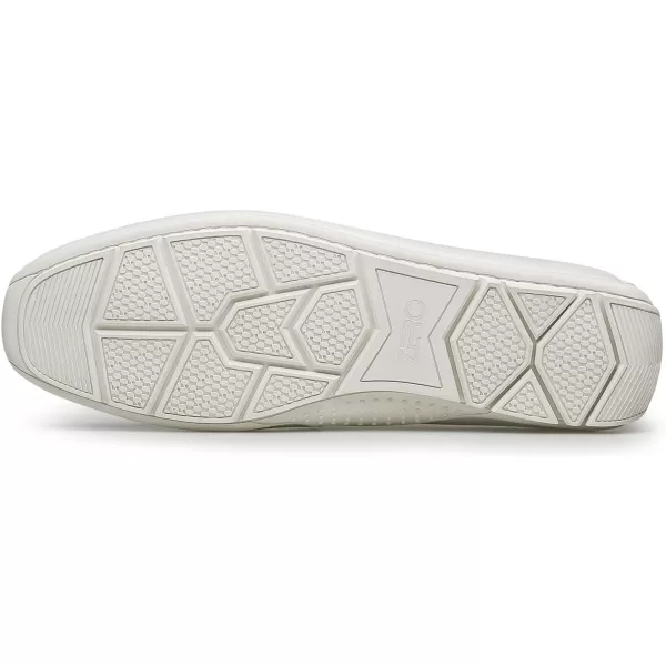 ZRO Mens Loafers ampamp Slipons Wide Width Leather Casual Shoes for Men NF1805 24 SpringWhite