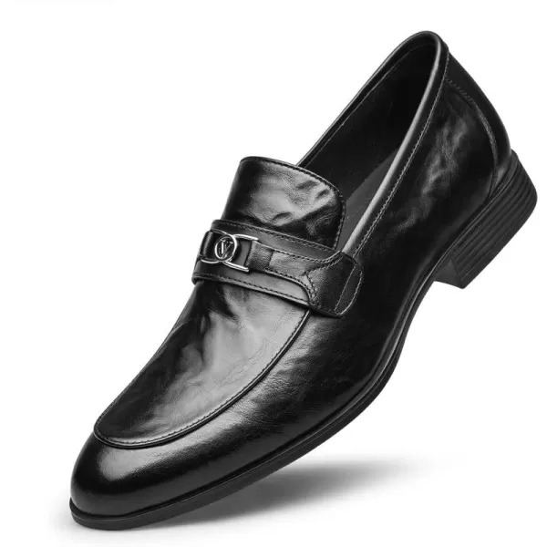 ZRO Mens Loafers ampamp Slipons for Wedding Party with horesbit Penny Loafer B1316823 SpringBlack