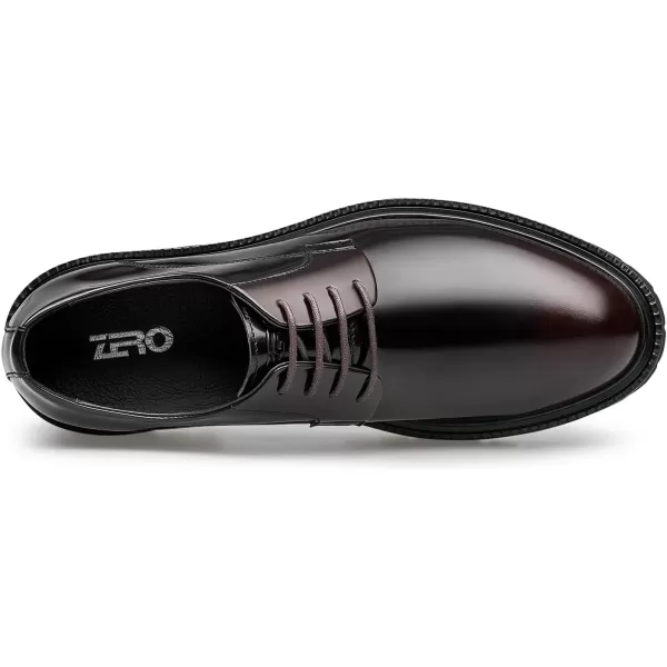 ZRO Leatherstyle sneakers antislip antifatigue mens shoes outer feather type A1223602AutumnRed