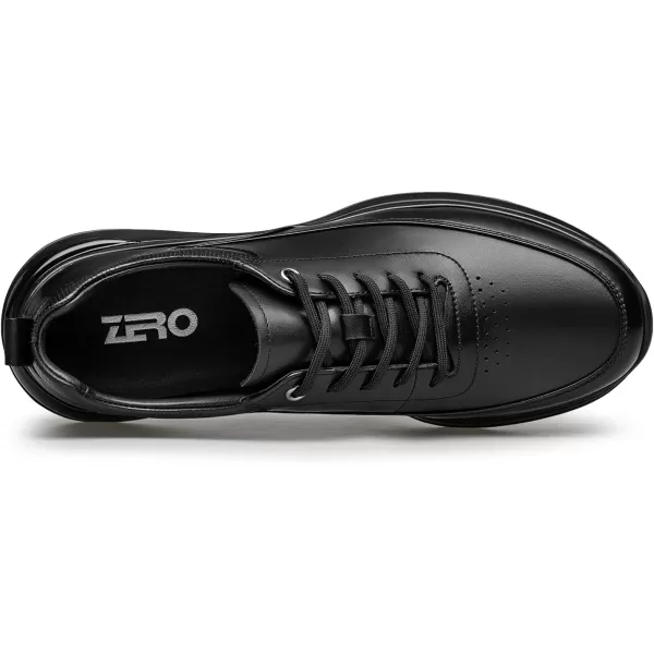 ZRO Mens Fashion Sneakers lace Type Easy to wear Walking Shoes for Men XYF1880 24 SpringBlack