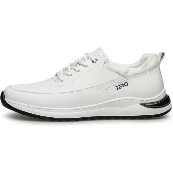 ZRO Mens Fashion Sneakers lace Type Easy to wear Walking Shoes for Men XYF1880 24 SpringWhite