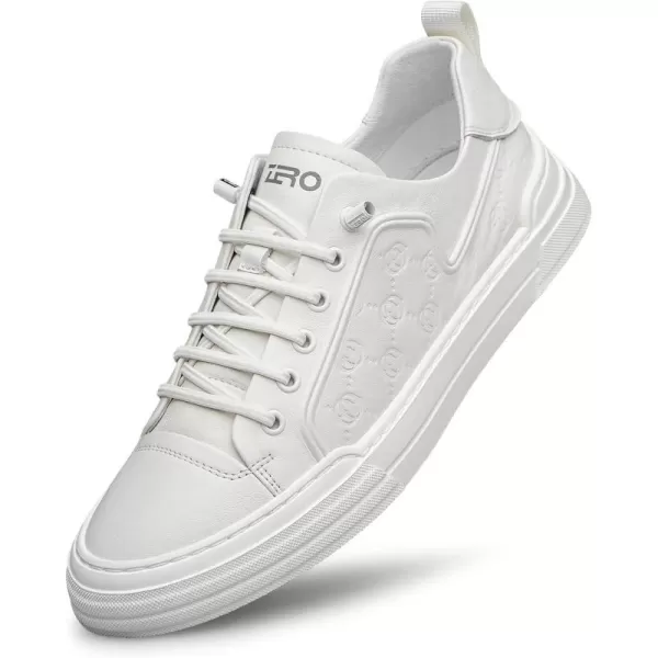 ZRO Mens Fashion Sneakers NonSlip Leather Shoes for Men S1310723 Spring White 8