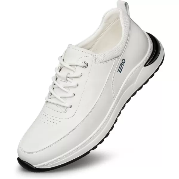 ZRO Mens Fashion Sneakers lace Type Easy to wear Walking Shoes for Men XYF1880 24 SpringWhite
