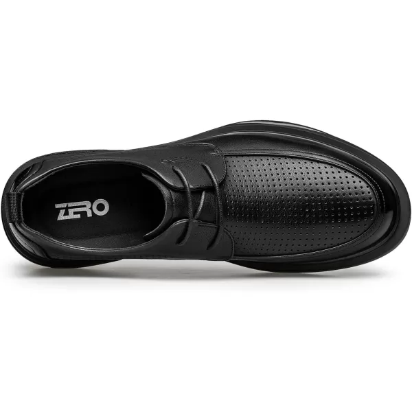 Mens Derby Shoes Good air Permeability Summer Oxford Shoes for Men B23218X23 SummerBlack
