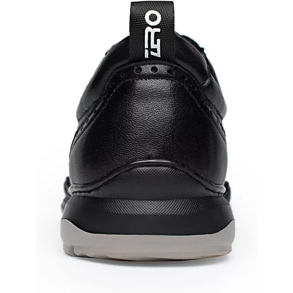 ZRO Mens R356 Toggle Laces Wingtip Fashion SneakersBlack