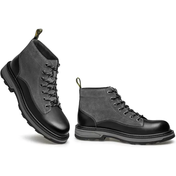 ZRO Mens Work shoes boots slip on wide width boots for men G35611 23 WinterBlack